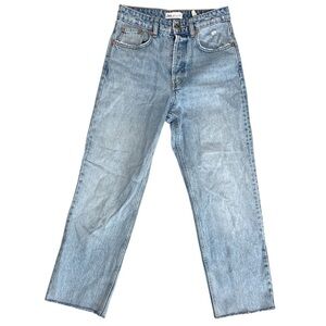 ZARA Light Blue Straight Jeans